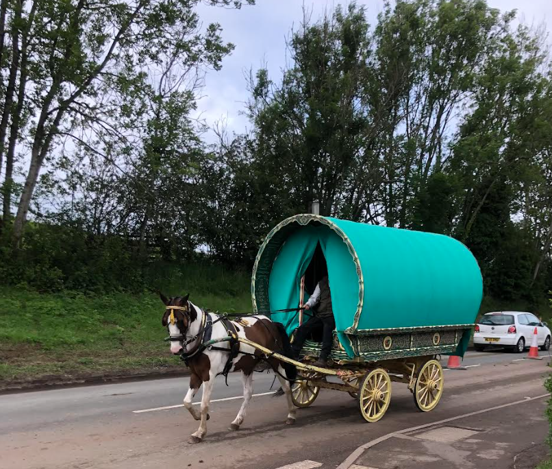 Bowtop caravan, Appleby Horse Fair